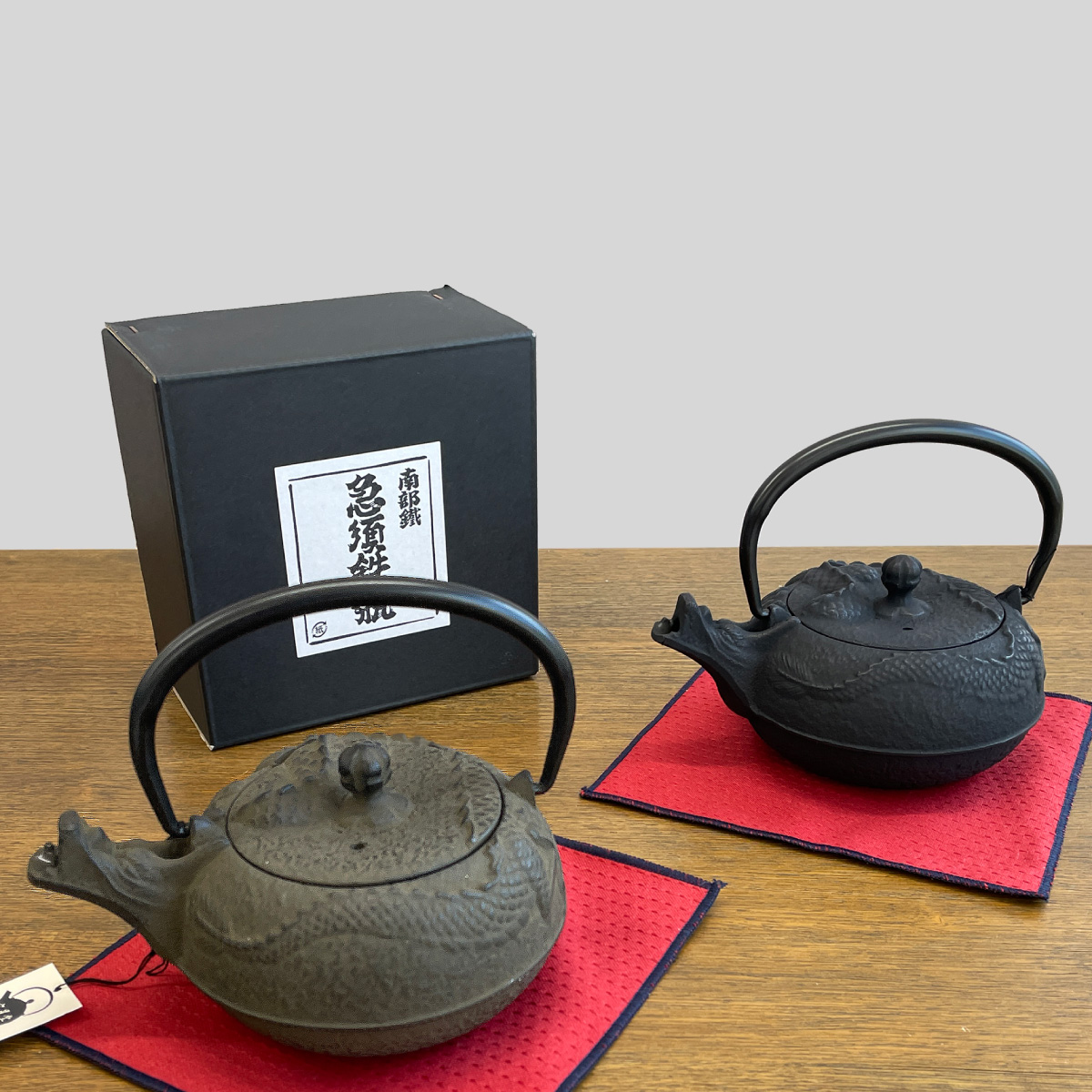 南部鉄器 急須鉄瓶「竜」
