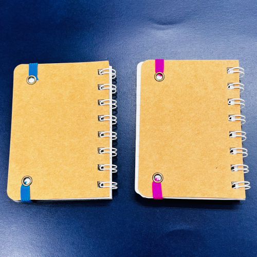 ゴムバンド付A7リングノート